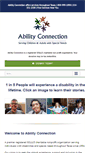 Mobile Screenshot of abilityconnectiontexas.org
